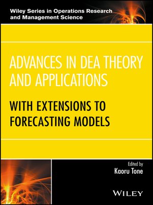 cover image of Advances in DEA Theory and Applications